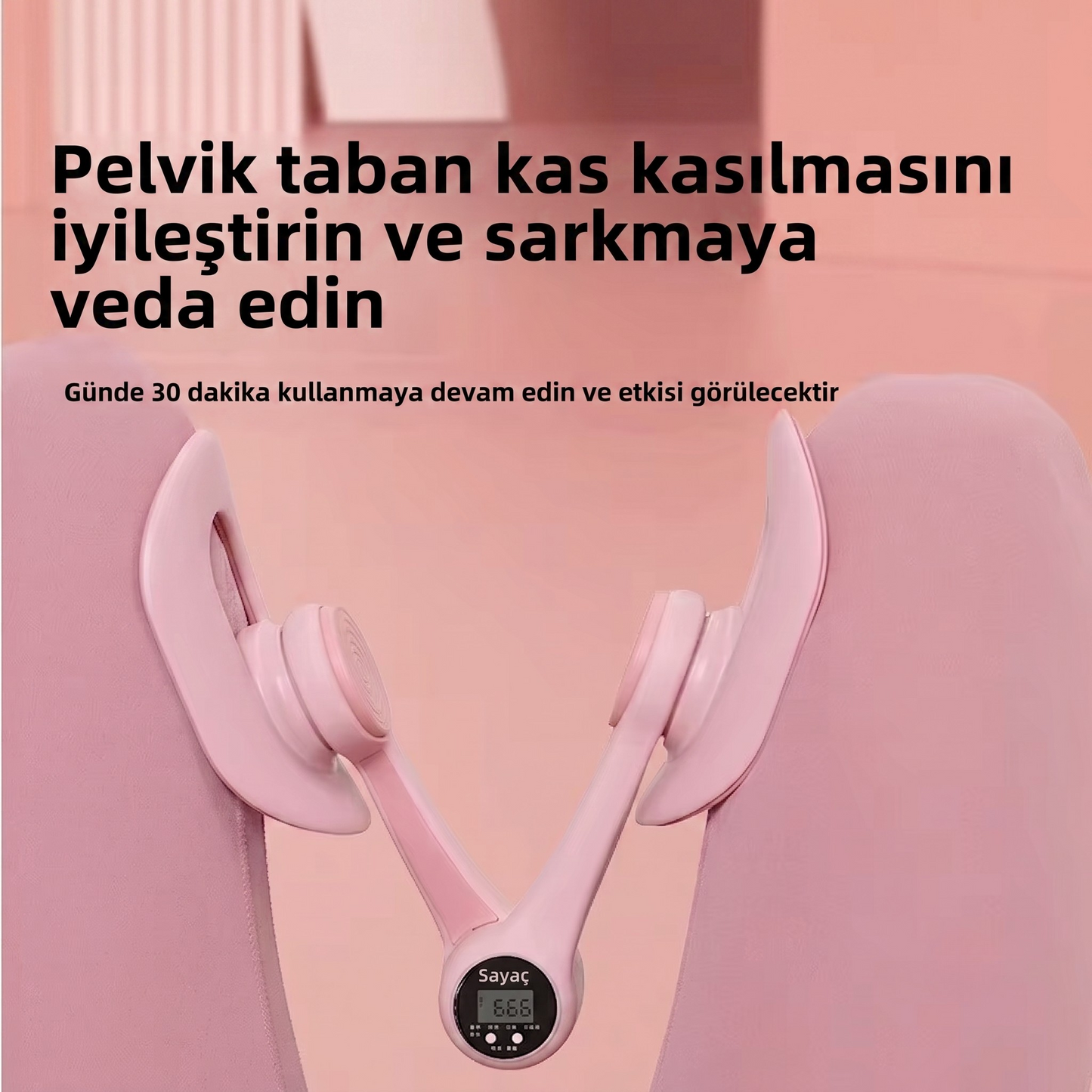 FİTİZ-BİZ | Dijital Kalça Sıkılaştırıcı ve İç Bacak Egzersiz Cihaz